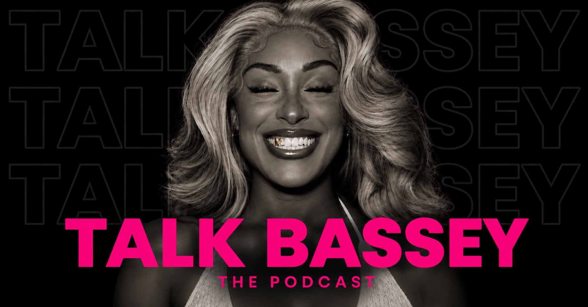 Angie Marie Okon smiling, Talk Bassey the podcast